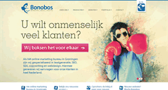 Desktop Screenshot of bonobos.nl