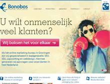 Tablet Screenshot of bonobos.nl